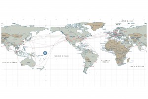 map of IPv6 penetration globally - click to enlarge