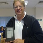 kindle3 - click to enlarge Trefor Davies with the Kindle3 reviewed today
