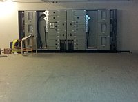 electrical switch gear in one of the new data halls at the Timico data centre in Newark