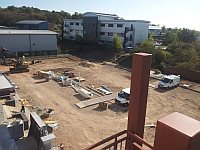 view of Timico HQ building across the car park of the data centre