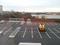 View of the kennel from the Timico Network Operations Centre in Newark