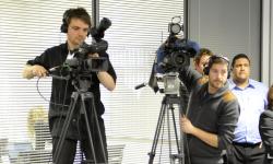 TV cameras roll at opening of Timico datacentre in Newark