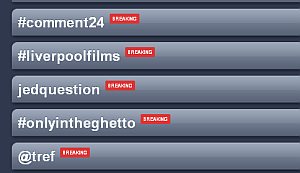 @tref & #comment24 trending in the UK