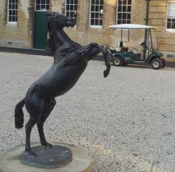 the two alternative forms of transport at the Stapleford Park Hotel