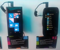 a couple of Nokia Lumia handsets