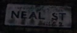 neal street - the sign