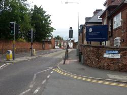 GPO cabinet 10 in Lincoln - right next to a pedestrian crossing