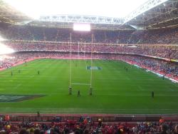 Millenium Stadium Cardiff home to the winners of the 2012 Grand Slam