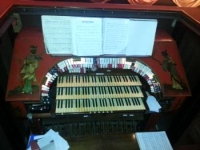 the organ at the Kinema in the Woods in Woodhall Spa