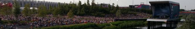 Park Live - where you could go and watch proceedings on a big screen at the Olympic Park