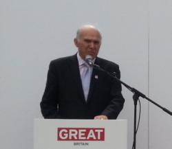 Vince Cable - click to see more of the VIP guests