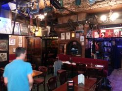The bar area at the Phoenix Artist Club