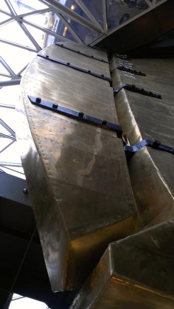 the rudder of the Cutty Sark