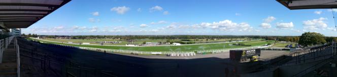 Sandown Park panorama taken with Samsung Galaxy S3