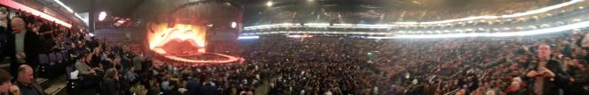 Inside the O2 for the Rolling Stones Concert 25/11/12