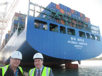 Hyundai Ambition at DP World Southampton