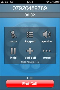 Timico VoIP phone app for iPhone available from Apple App Store