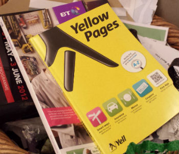 yellow pages