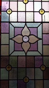 stained glass at Salem church datacentre Leeds