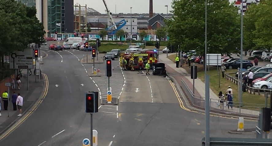 lincoln car fire