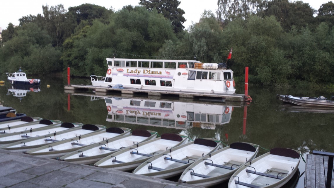 rowing boats