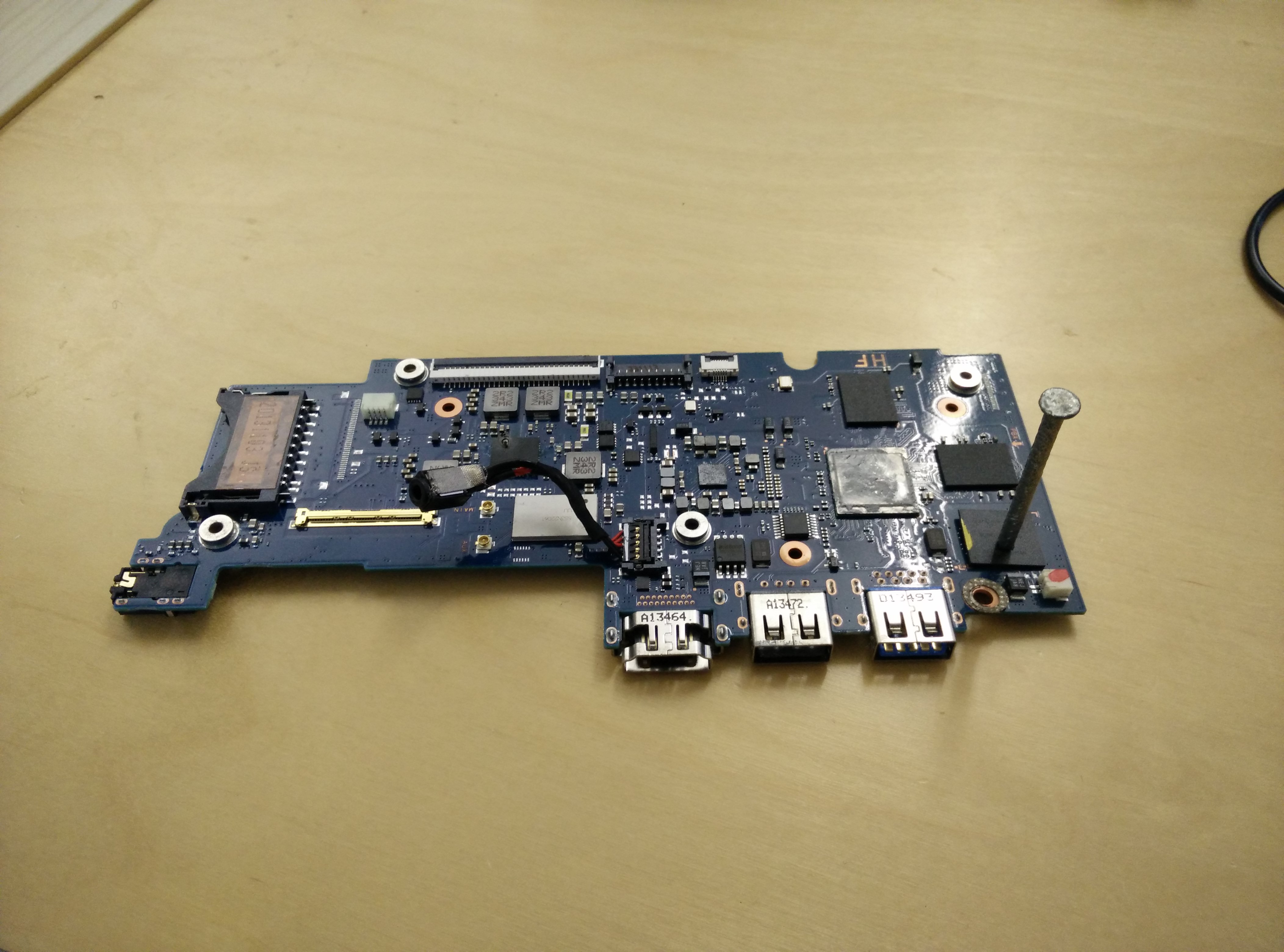 dead chromebook motherboard