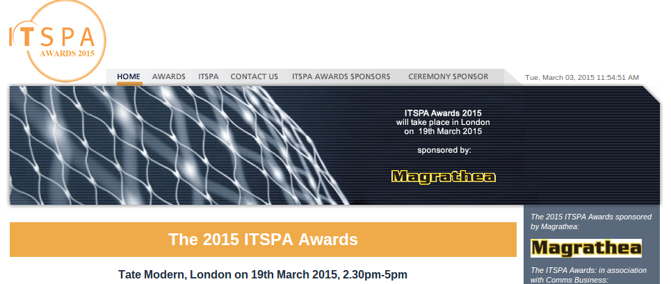 itspa awards 2015