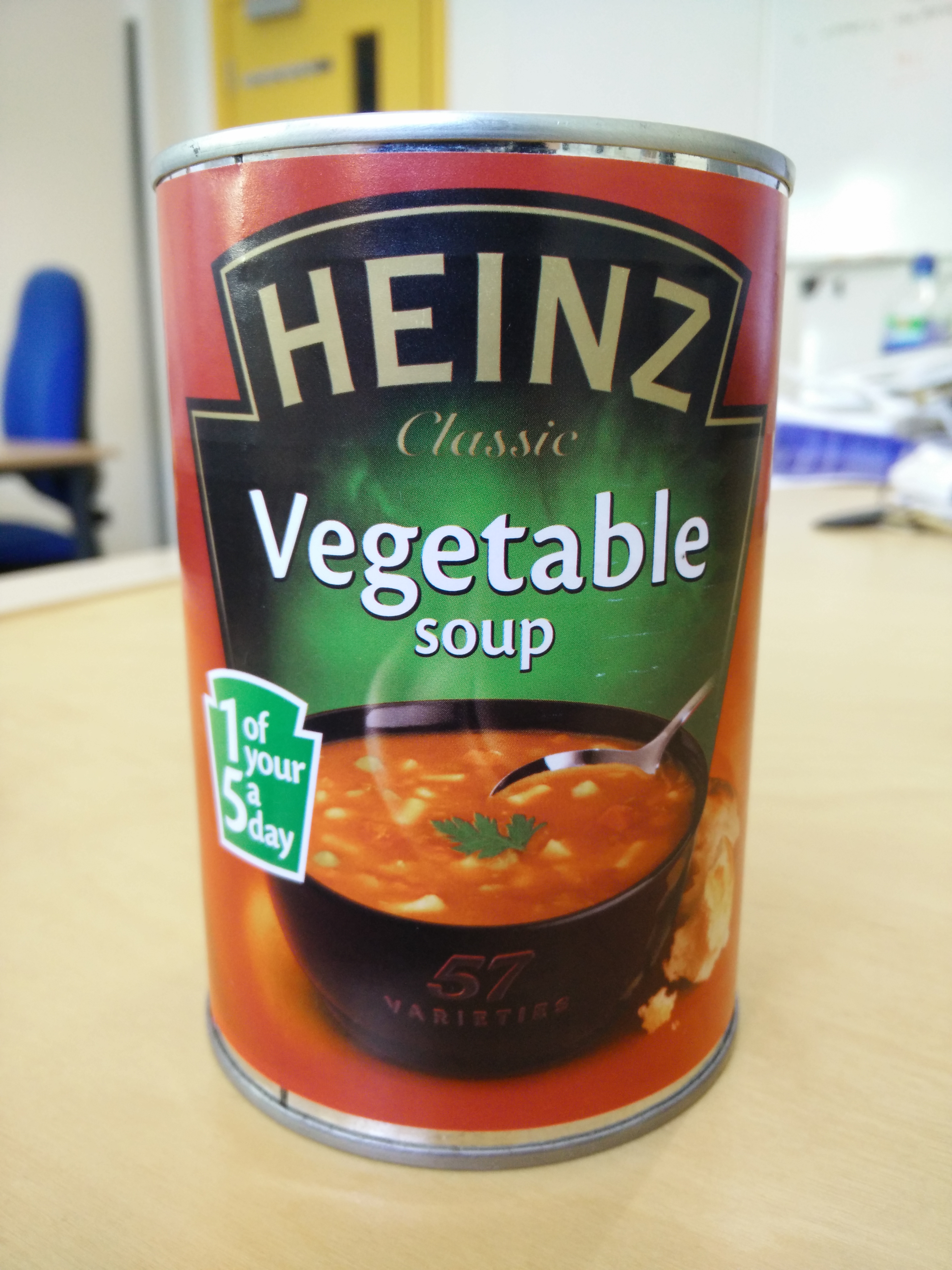 Heinz vegetable soup