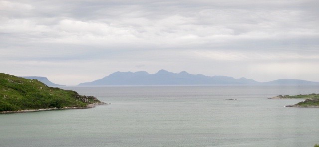 travel tech - view from scottish bedroom