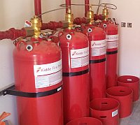 part of the fire suppression system for the new Timico data centre in Newark part of the fire suppression system for the new Timico data centre in Newark