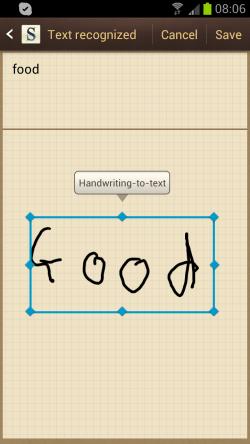 Galaxy S3 S Memo - very handy for taking quick notes