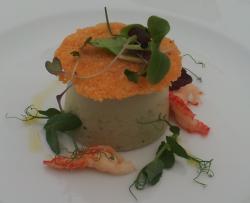 delicious gourmet food on offer at the Celtic Manor 2010 course