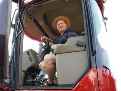 me in the cab of the STX 440 Quadtrack