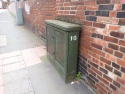 the old GPO cabinet 10 in Lincoln