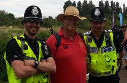 friendly cops at Lee Valley