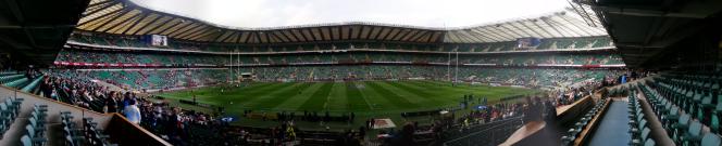 The view from the Royal Box at Twickenham