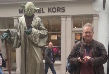 Yoda in Covent Garden