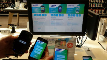 tesco mobile POS display