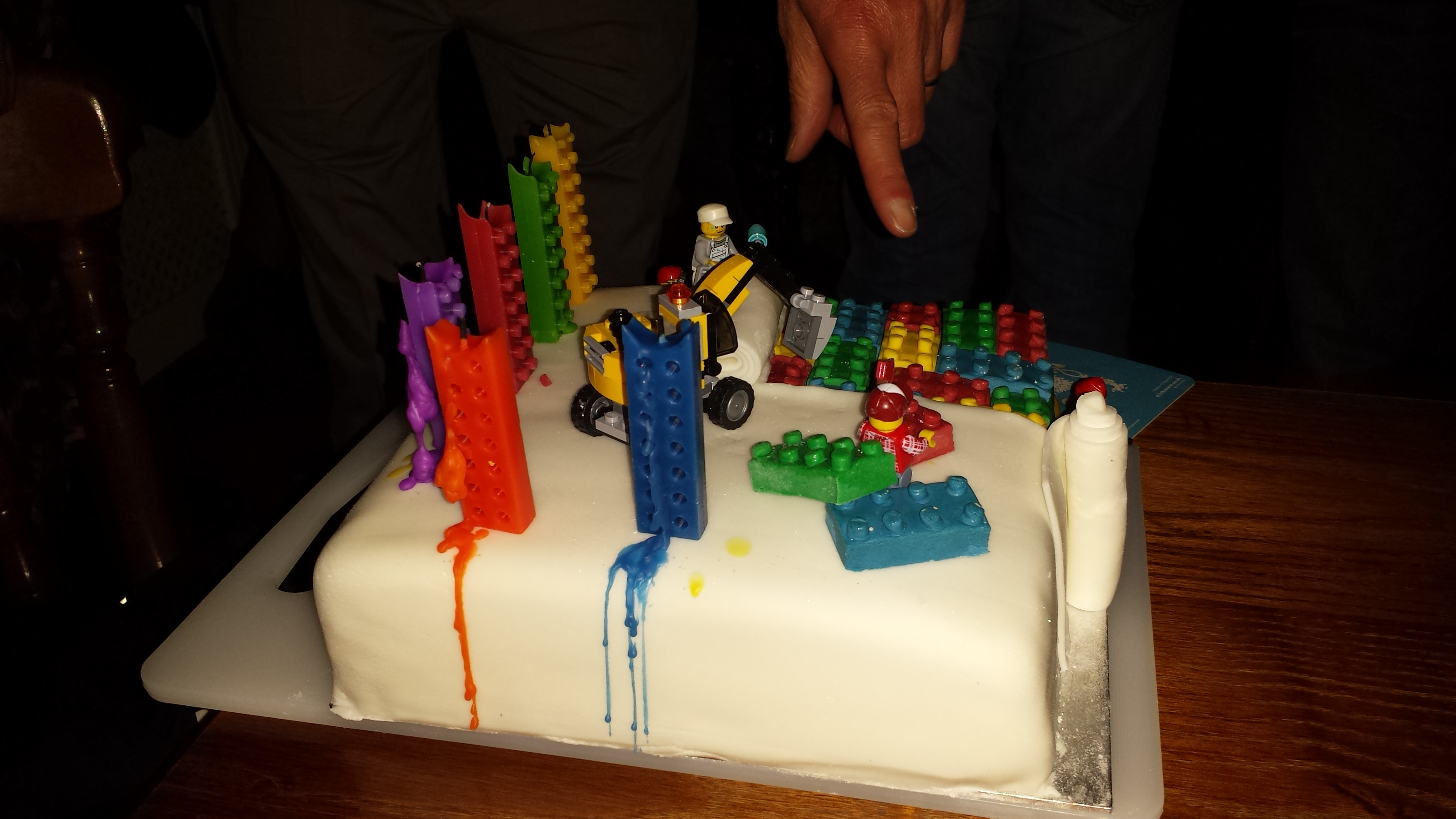 lego birthday cake