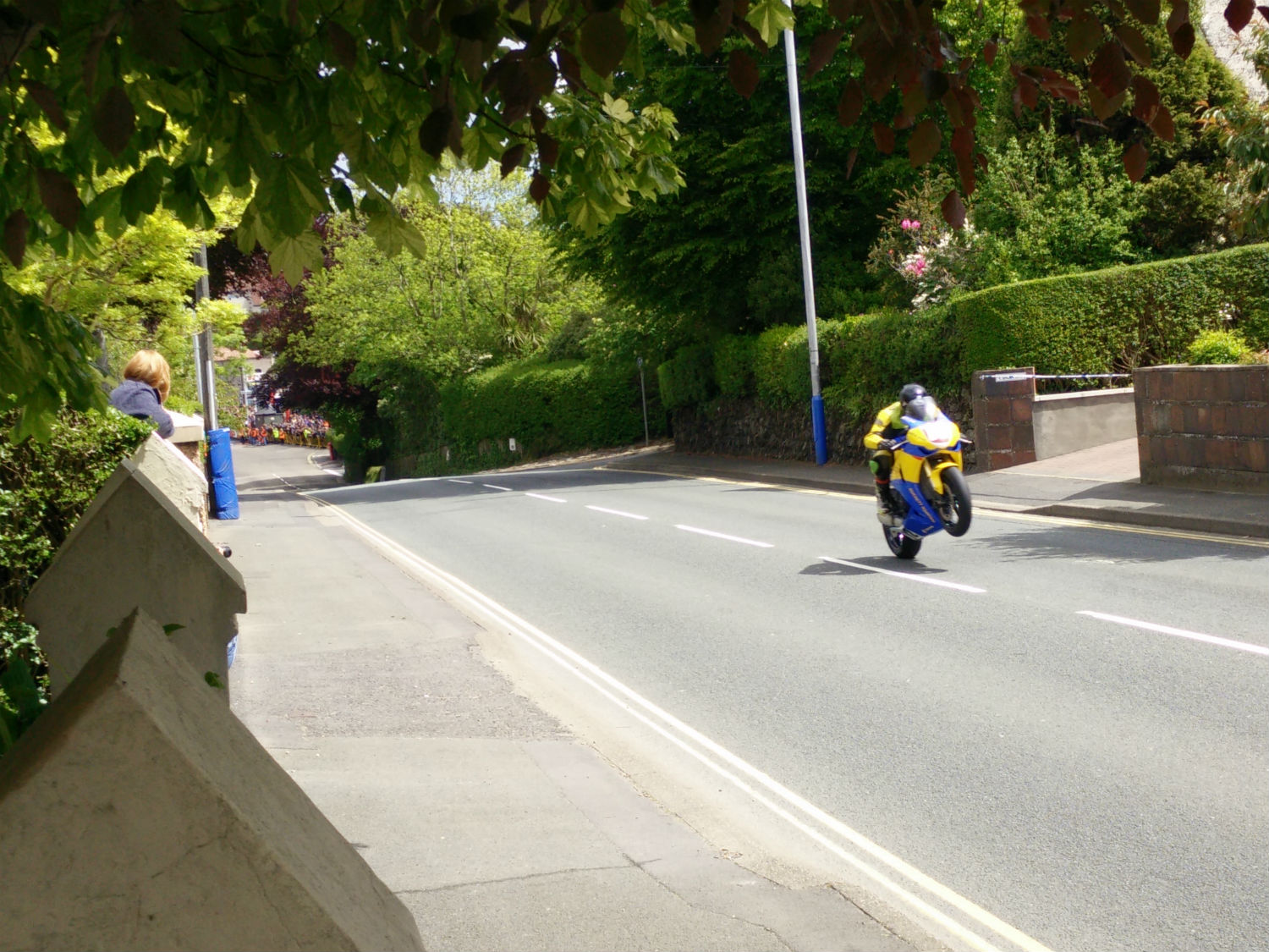 TT wheelie quarterbridge road